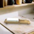 Adjustable Whetstone Holder Sink Bridge Bamboo Wood Whetstones Rack