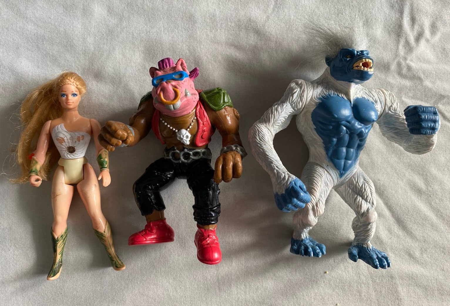 S She-ra Tmnt Bebop Primal Rage Blizzard Yeti