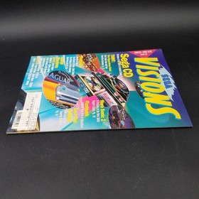 SEGA VISIONS FEBRUARY/MARCH 1992 ISSUE Sega CD, TMNT, Sonic 2