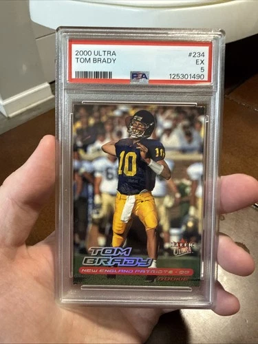 2000 Fleer Ultra Tom Brady #234 PSA 5