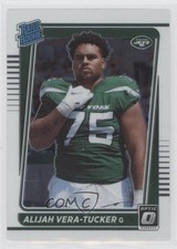 2021 Panini Donruss Optic Rated Rookie Alijah Vera-Tucker #264 4k8