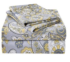 JSD Paisley Sheet Set. King Size