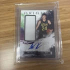 2022-23 Panini Origins RPA Jumbo Rookie Patch Auto Walker Kessler- Utah JAZZ