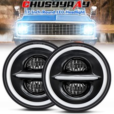 DOT Approved 7 inch Round LED Headlight High-...