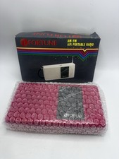 FORTUNE AM/FM Portable Radio With /Box Model : RS-1200 Color RED NEW 