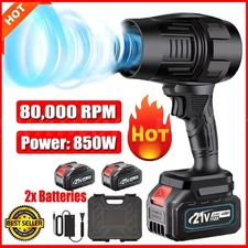 Jet Dry Mini Blower 80,000RPM Air Blower Super Fan Mini Turbo Blower w/ Battery