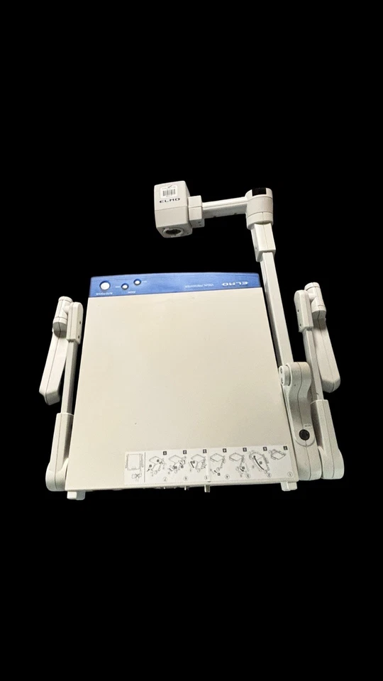 Cámara de documentos y presentador visual Elmo EV-2000AF enciende PROBADO sin cables Foto 4 de 4