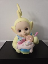 Teletubbies Laa-Laa Afternoon Tea Baby Cake Large Figure 13" Bust Hard To Find