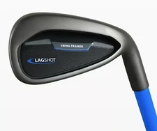 NEW Lag Shot 7 Iron (RIGHT HANDED) Golf Club Swing Trainer Aid Strength Flex