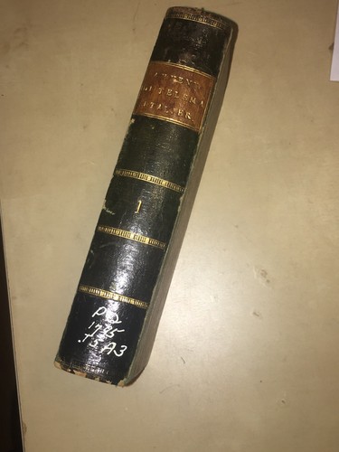 1809 Le Avventure di Telemaco, Fenelon, vol 1. in Italian. portrait & 6 plates. - Foto 3 di 12