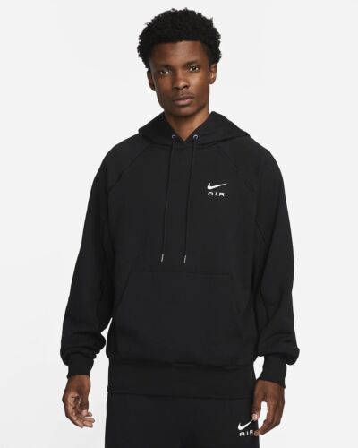 Nike Air Terry Pullover Hoodie DQ4207-010 Men's Small  - Photo 1/4