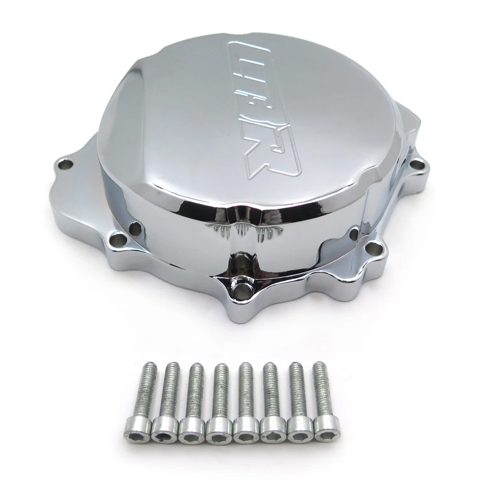 Cubierta del estator del motor "CBR" para Honda CBR600RR / CBR600RA 2009-2024 cromada izquierda Foto 2 de 4