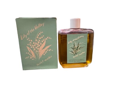 RARE Vintage Fuller Brush Dagget & Ramsdell Lily Of The Valley Toilet Water