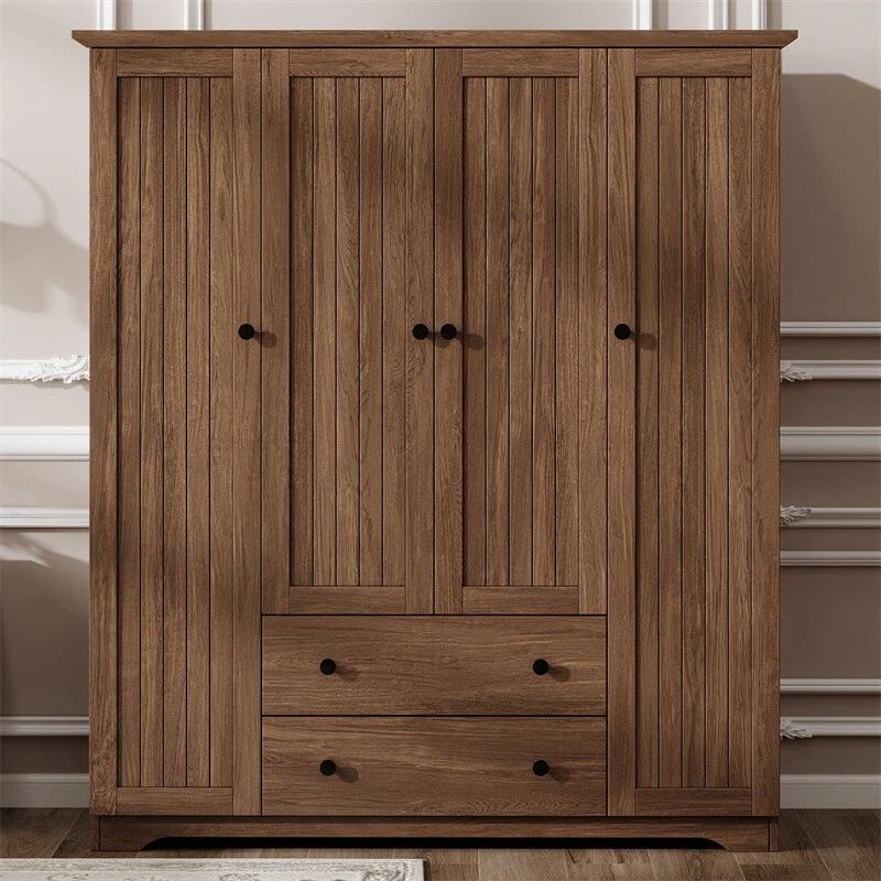 Solid Wood Armoires and Wardrobes for sale - eBay
