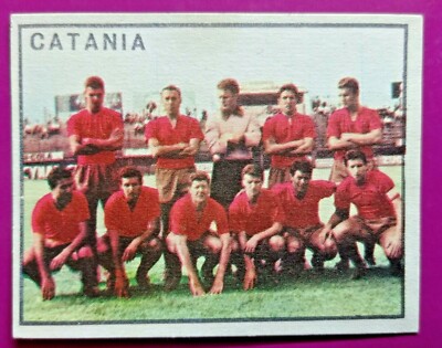 Catania Team R @ Figurine Panini Sticker Collection 1962/63 New, Perfect