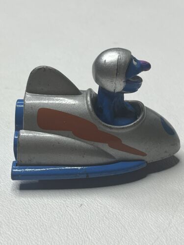 1983 Playskool Childrens Television Sesame Street Diecast Car Blue Grover AS IS - Picture 8 of 24