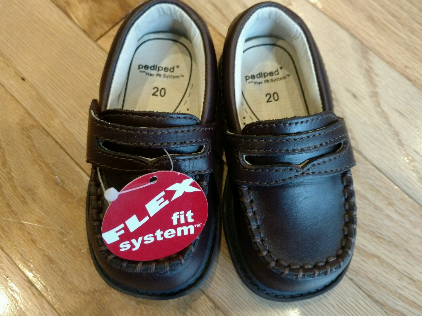 Pediped toddler boys brown loafer size 20 (US5) eBay