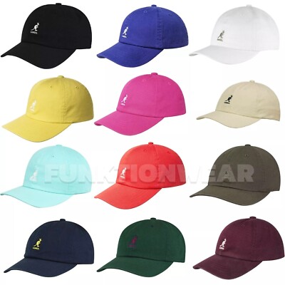 Kangol Washed Baseball Cap | Brand New Adjustable Sizes