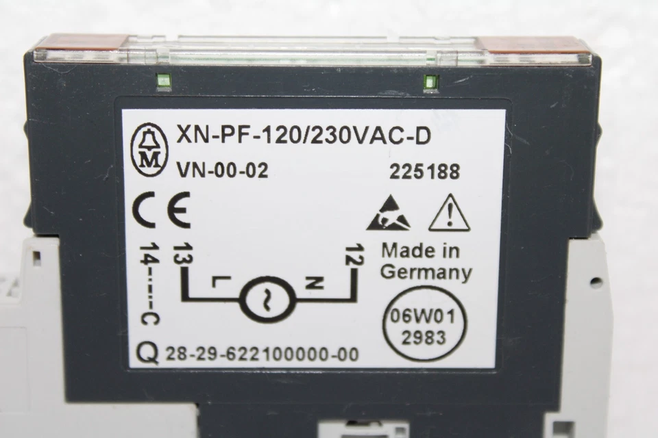MOELLER XN-PF-120/230VAC-D POWER SUPPLY MODULE 225188 - Image 4 of 4