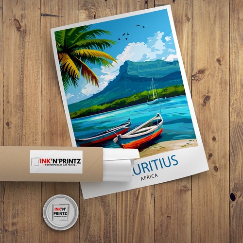 Mauritius Reiseposter Mauritius Poster - Bild 9 von 10