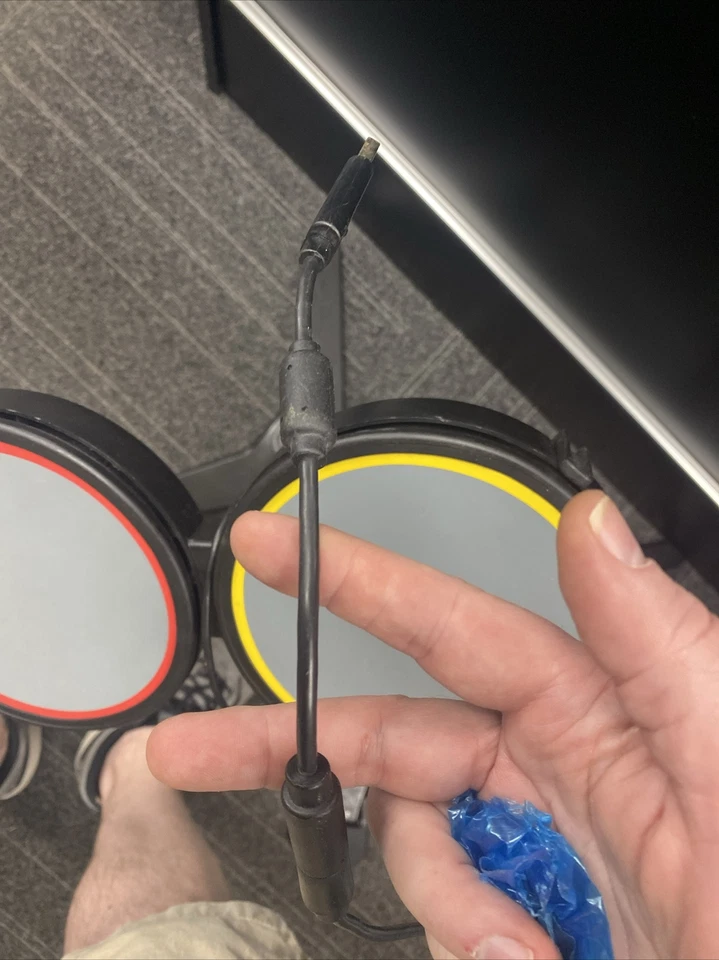 Xbox 360 Rock Band Drums With Foot Pedal - Image 4 of 4