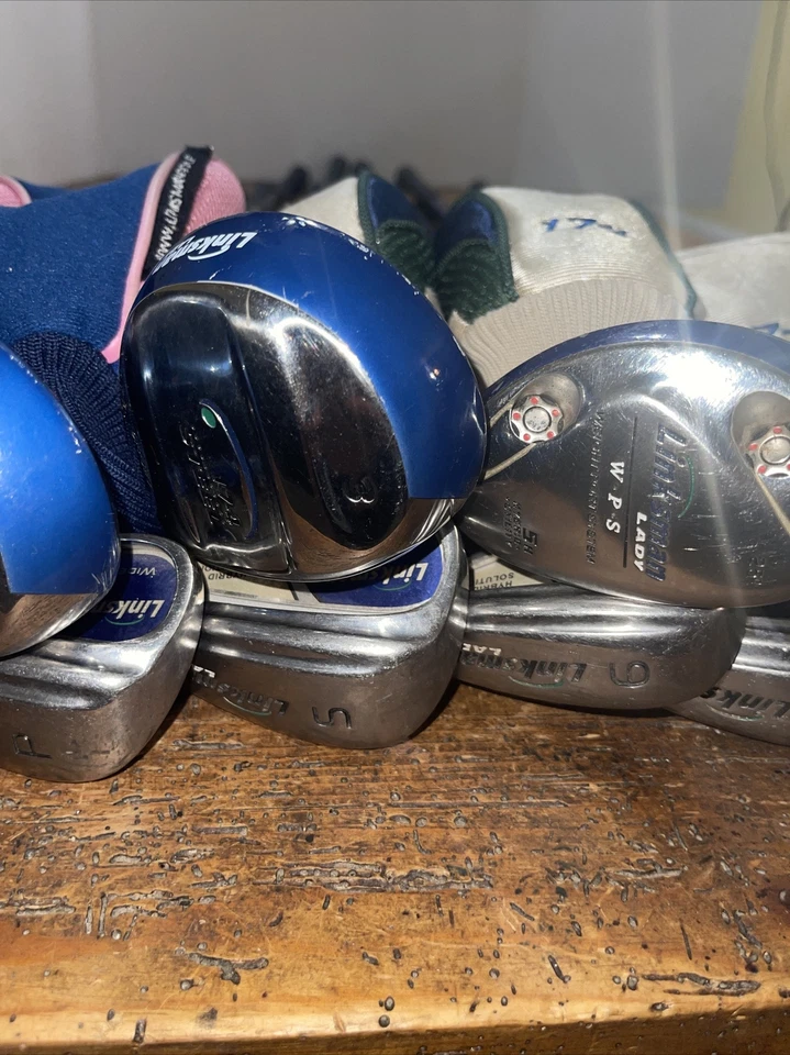 Juego de golf completo híbrido y hierros Linksman Lady para dama R.H. Juego de 12 Foto 3 de 4