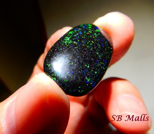 16.1 Cts. AUSTRALIAN FAIRY BOULDER MATRIX OPAL CABOCHON LOT 2789 - Picture 3 of 3