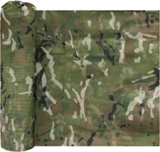Camo Burlap Blind Material, Camo Netting Cover for Hunting Ground Blinds CP