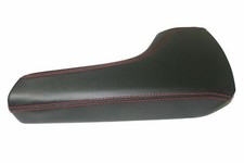Wred Stitch Vinyl Center Console Lid Cover Skin For 16-22 Chevrolet Camaro Wred Stitch Vinyl Center Console Lid Cover Skin For 16-22 Chevrolet Camaro