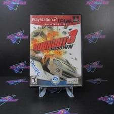 Burnout 3 Takedown GH PS2 PlayStation 2 AD Complete CIB - (See Pics)