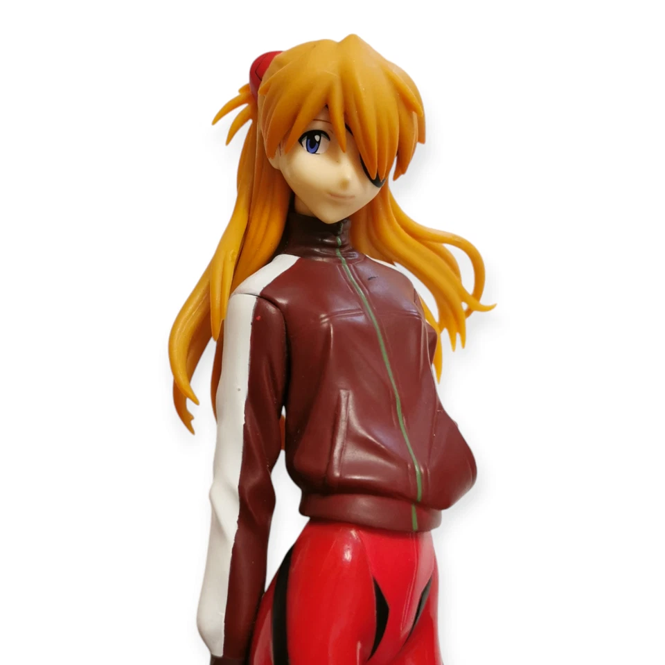 Figura Evangelion ASUKA LANGLEY 8,5" con Soporte Anime Juguete Coleccionable SEGA Suelta Foto 4 de 4