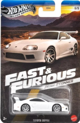 Hot Wheels FAST & FURIOUS TOYOTA SUPRA Weiß BEST OF BRIAN O´CONNER
