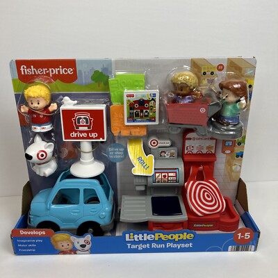 Fisher Price Little People Target Run Playset Brand New Collector Set