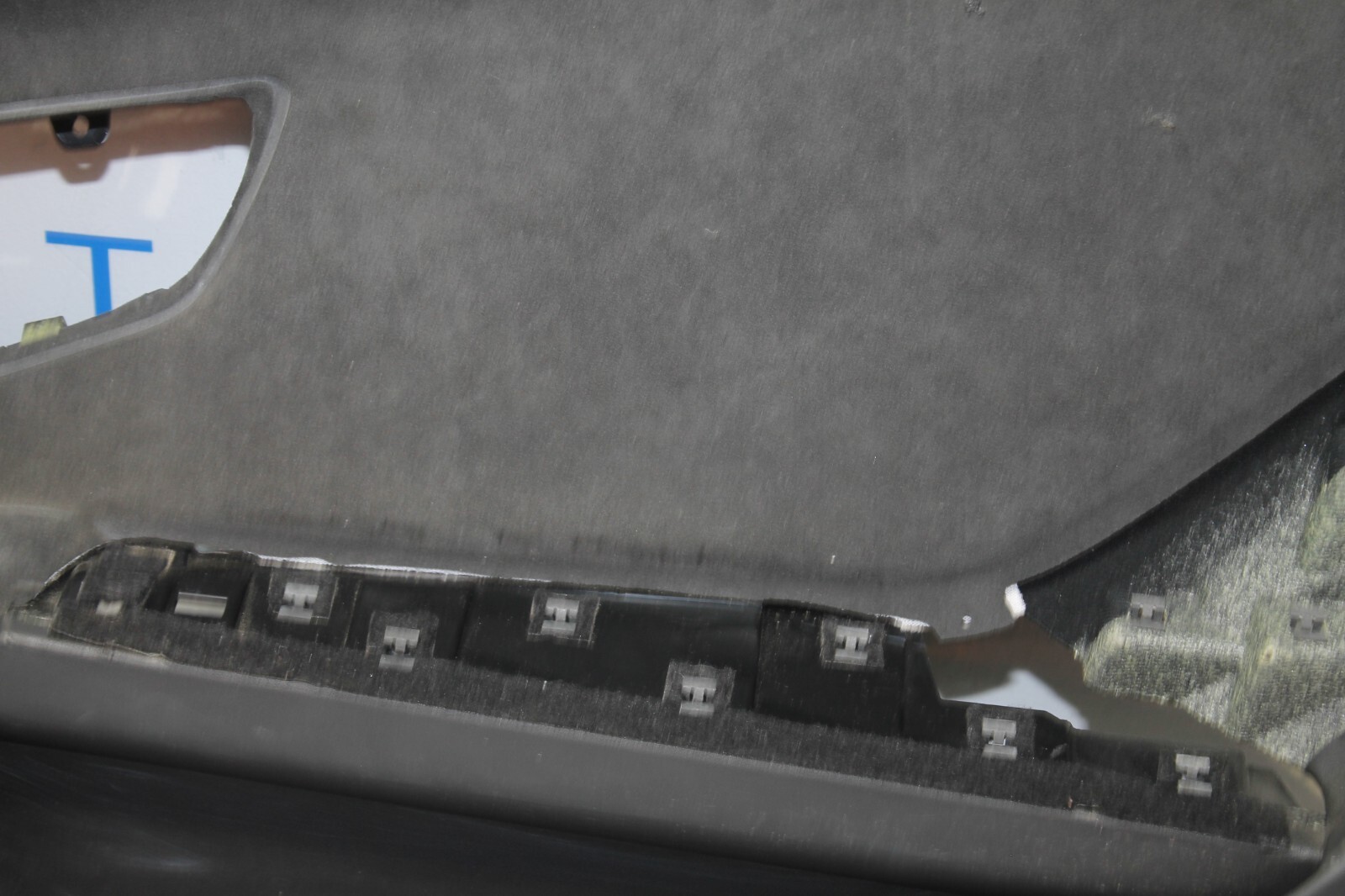 15-20 LAMBORGHINI HURACAN RH RIGHT PASSENGER BLACK BARE DOORCARD 4T11867108M