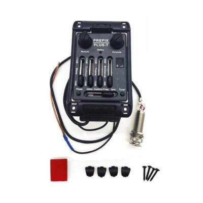 Fishman Prefix Plus-T Onboard Preamp Matrix Acoustic Guitar Pickups  EQ tuner