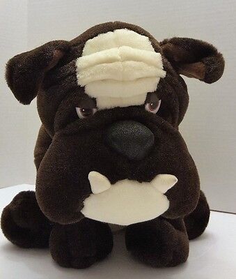 Bull Dog Brown and White 14