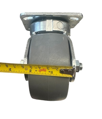 Caster Connection CDP-MSC-56 Swivel Top Plate Caster: High Grade Nylon - Picture 5 of 9