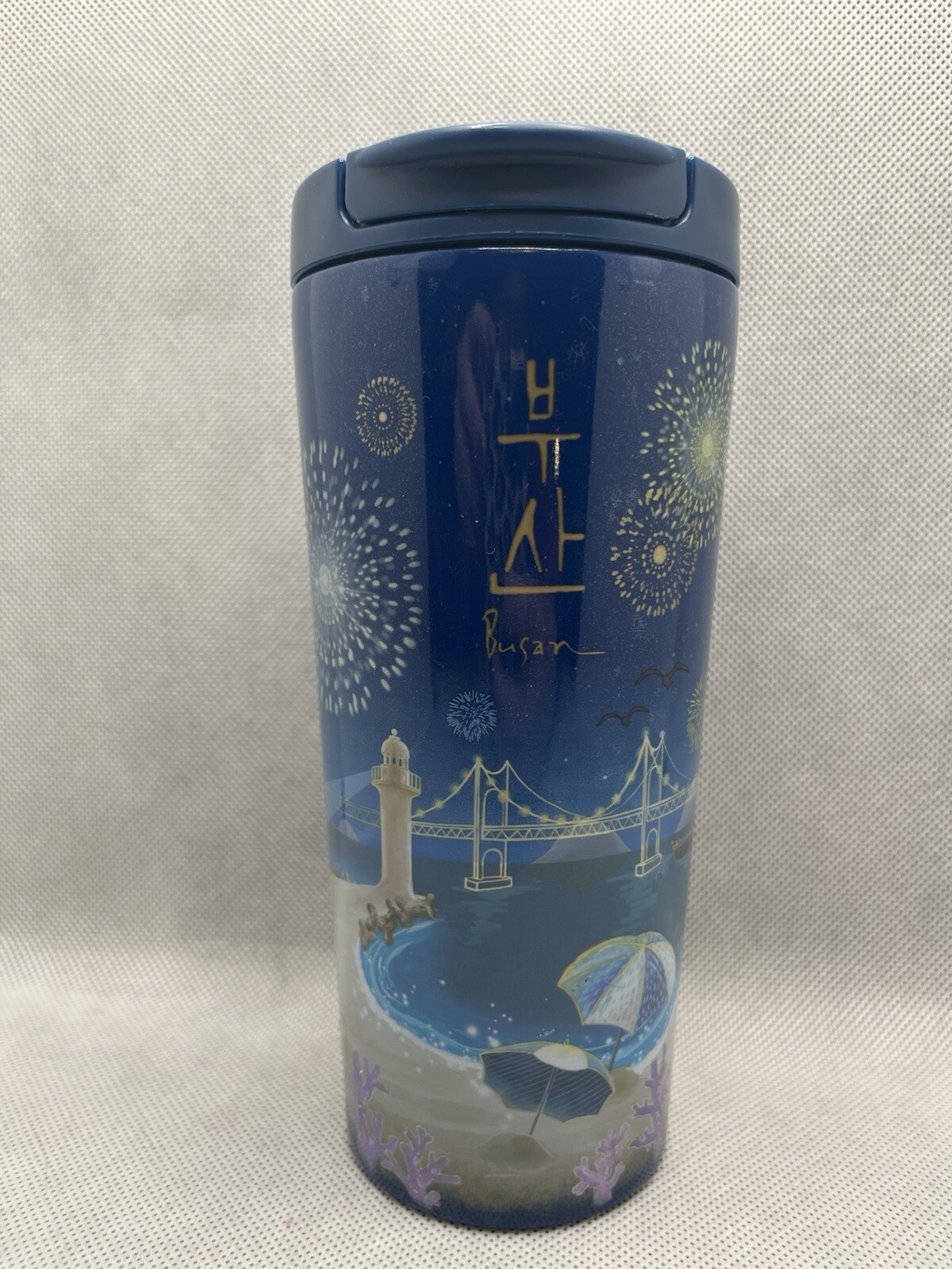 Starbucks Korea Busan City Tour Limited Edition Stainless Steel Tumbler-image