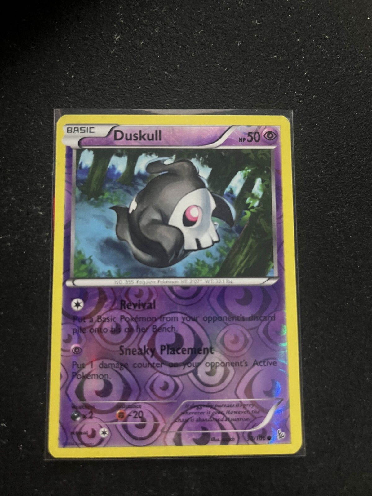 Pokémon TCG Duskull 38/106 Reverse Holo X&Y Flashfire English Card 2014 LP