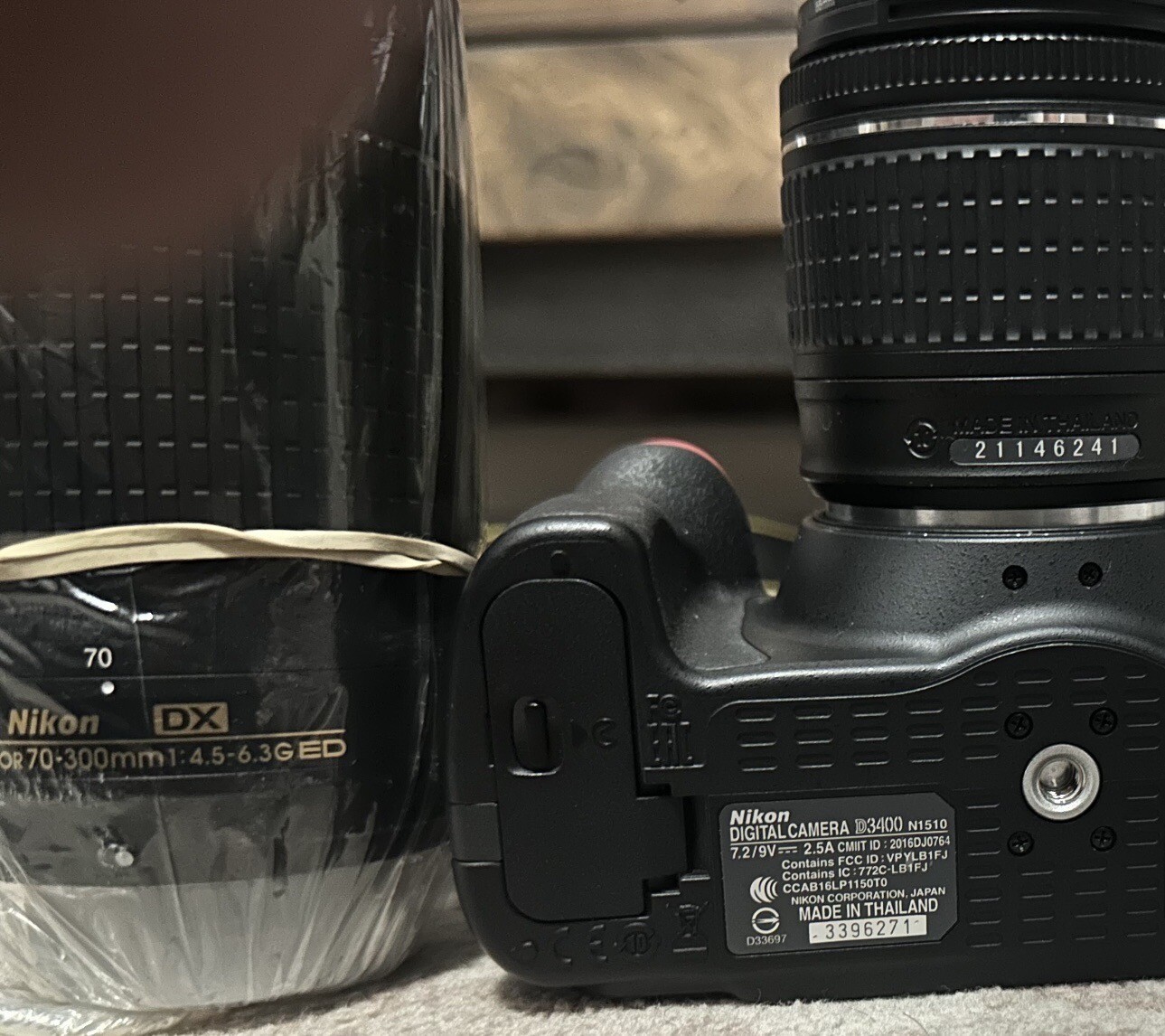 Nikon D3400 24.2 MP Digital SLR Camera Black Kit + Accessories