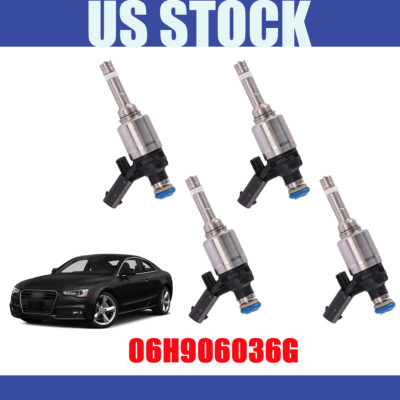 4pcs Fuel Injectors 06H906036G Fits For VW GTI AUDI A3 A4 A5 Q5 2.0T New