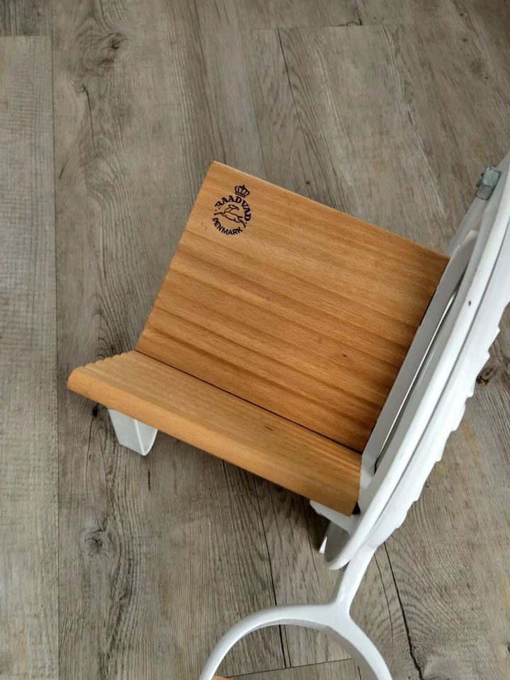 weiße dänische Raadvad Brotschneidemaschine / Allesschneider - toller Zustand ! - Bild 4 von 4