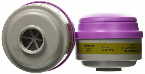 HONEYWELL 54001 N 5400 Serie PEQUEÑO Respirador Cara Completa NUEVO CAJA ABIERTA Y FILTROS - Imagen 2 de 3