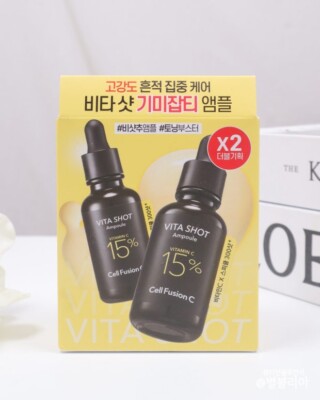 Cell Fusion Toning C Vita Shot Ampoule 20g+20g Double Pack