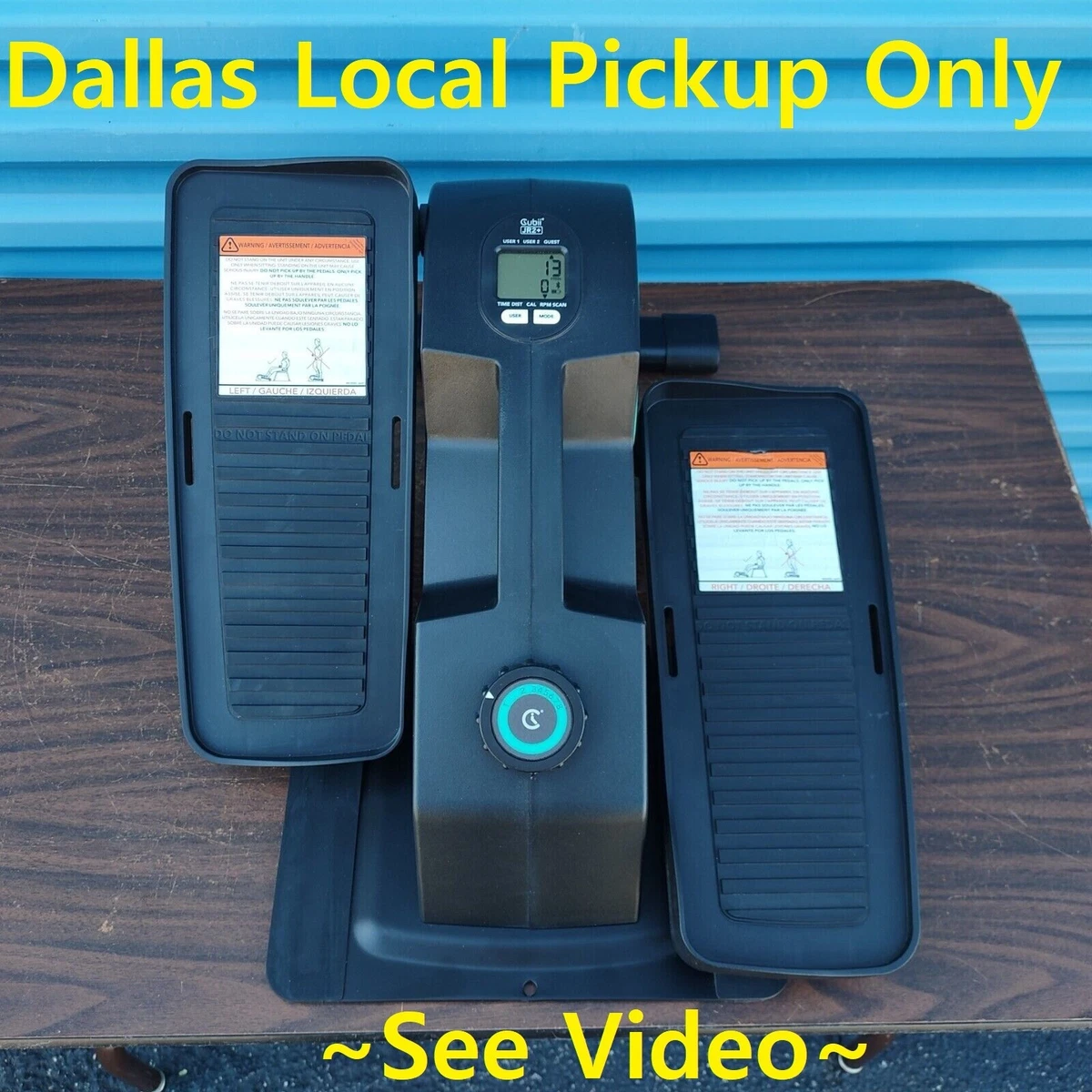 Cubii JR2 Seated Elliptical w Bluetooth Connectivity Low Impact