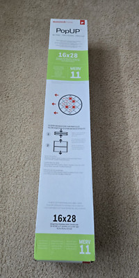Honeywell PopUP 16x28 Furnace Air Filter Merv 11 RP2400 PopUP2400 OPEN BOX