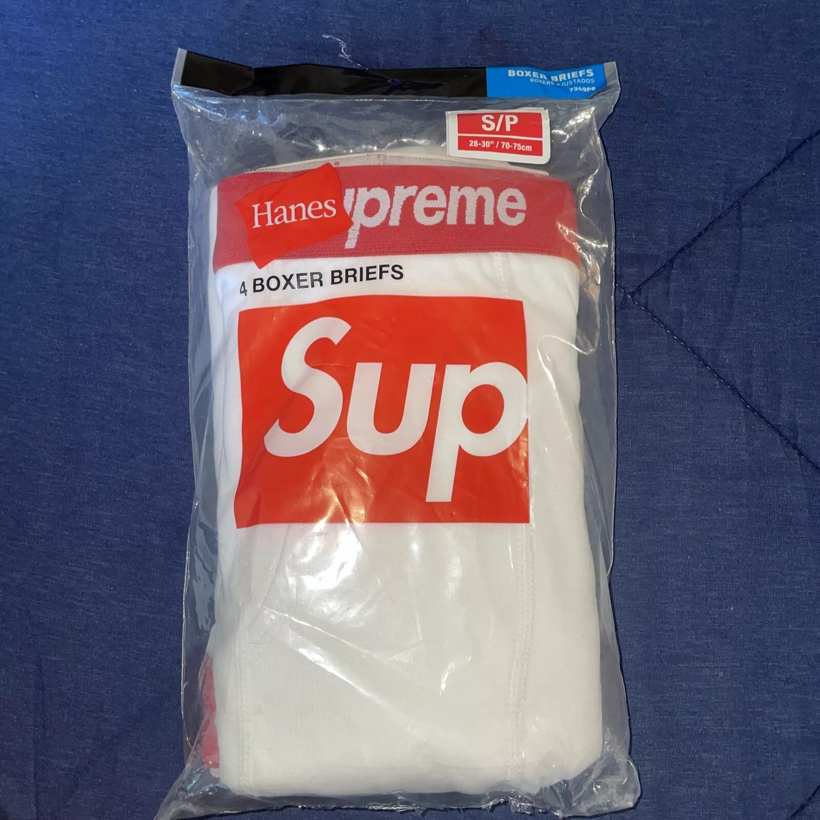 Supreme Hanes Boxer (pack de 4) slips blanc