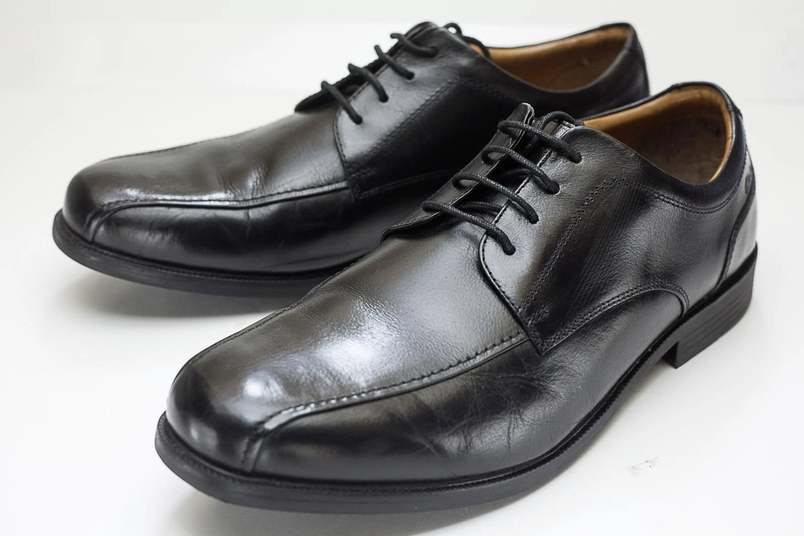 Clarks 13 Black Oxford Dress Shoes Mens