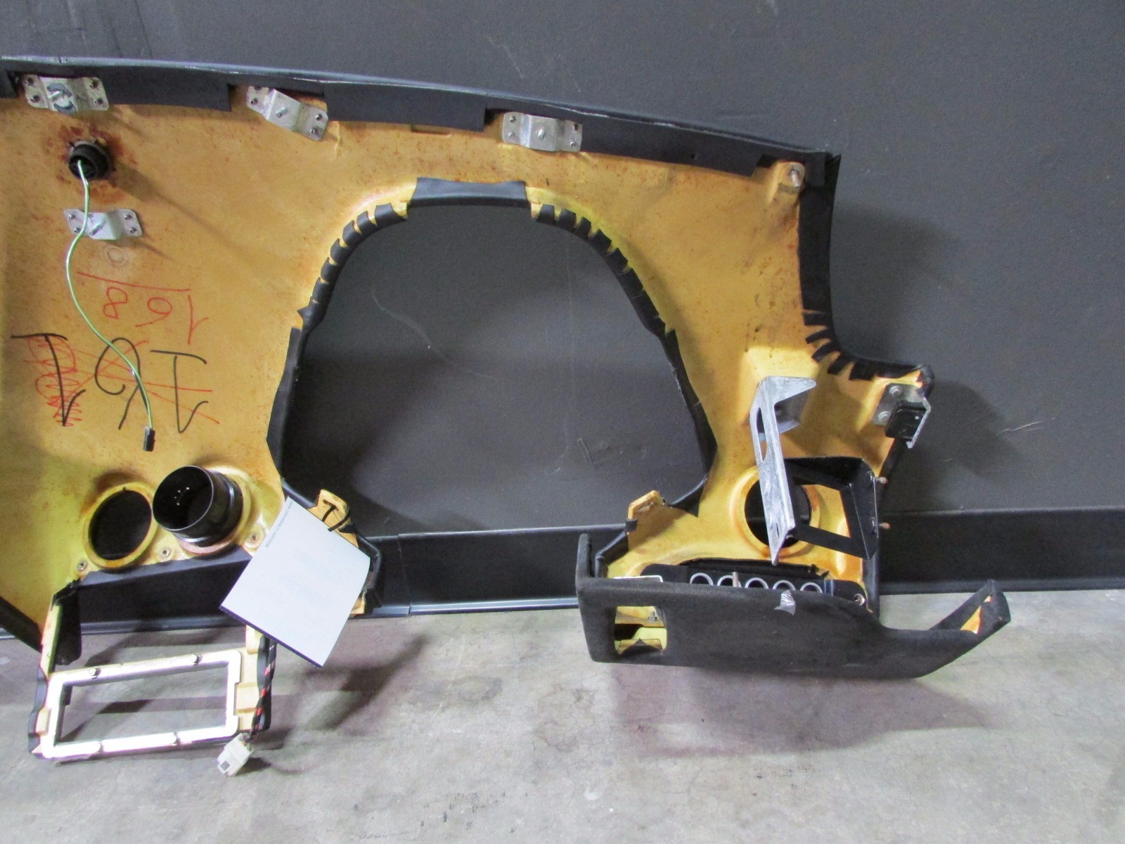 Lamborghini Murcielago, Dash Panel, Black, Used P/N 0069013999