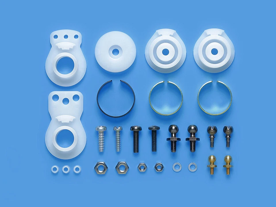 Tamiya 50473 RC High Hi-Torque Servo Saver (White) Set On Road Car Spare Parts - Image 2 of 2